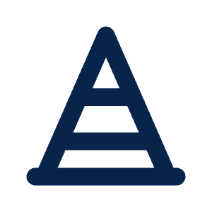 Traffic Cone Line Icon from Mingcute Line Set