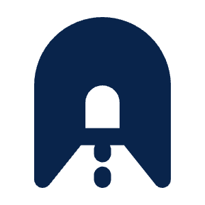 Tunnel Fill Icon from Mingcute Fill Set
