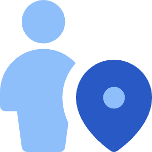 User Pin Icon from Core Flat Set