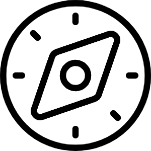 Compass 1 Icon from Ultimate Light - Free Set
