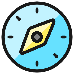 Compass 1 Icon from Ultimate Colors - Free Set
