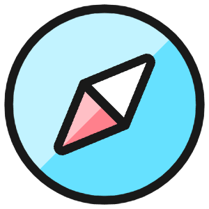 Compass Directions Icon from Ultimate Colors - Free Set