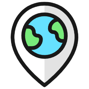Earth Pin 2 Icon from Ultimate Colors - Free Set