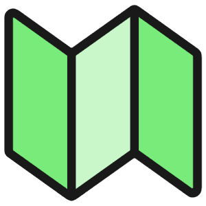 Maps Icon from Ultimate Colors - Free Set