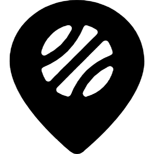 Style Three Pin Baseball Icon from Ultimate Bold - Free Set