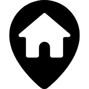 Style Two Pin Home Icon from Ultimate Bold - Free Set