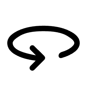 360 Icon from Rounded Line - Material Symbols Set