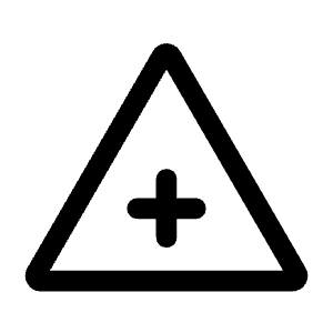 Add Triangle Icon from Rounded Line - Material Symbols Set