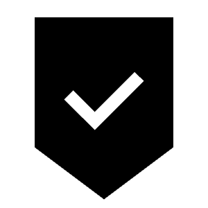 Beenhere Fill Icon from Sharp Fill - Material Symbols Set