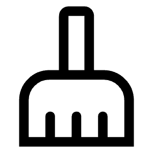 Cleaning Services Icon from Outlined Line - Material Symbols Set