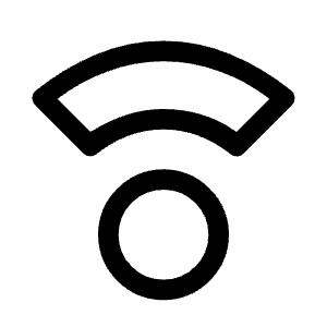 Compass Calibration Icon from Rounded Line - Material Symbols Set