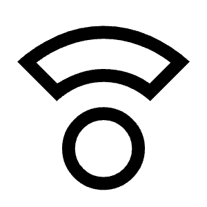 Compass Calibration Icon from Outlined Line - Material Symbols Set