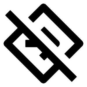 Directions Alt Off Icon from Outlined Line - Streamline Material Free Set