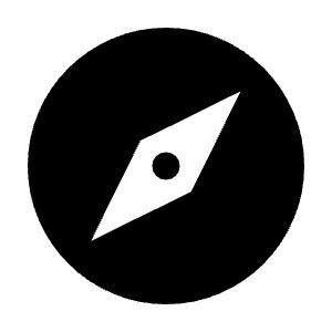 Explore Fill Icon from Outlined Fill - Material Symbols Set