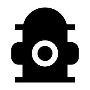 Fire Hydrant Fill Icon from Outlined Fill - Material Symbols Set
