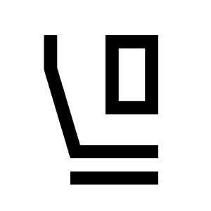 Flight Class Icon from Sharp Line - Material Symbols Set