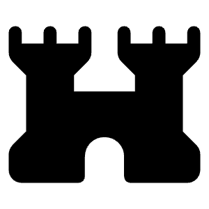 Fort Fill Icon from Rounded Fill - Material Symbols Set