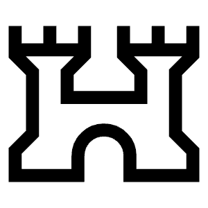 Fort Icon from Outlined Line - Material Symbols Set