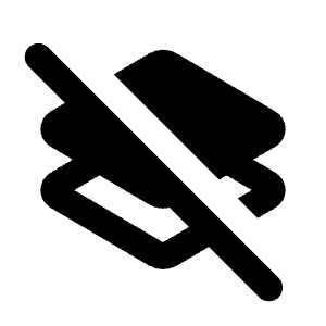 Layers Clear Fill Icon from Rounded Fill - Streamline Material Free Set