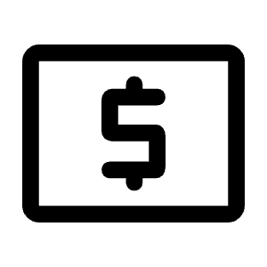 Local Atm Icon from Rounded Line - Material Symbols Set