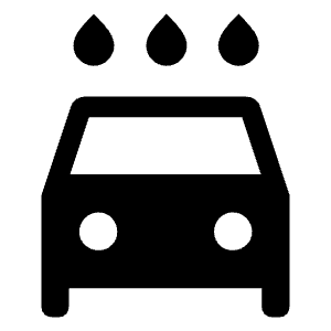 Local Car Wash Fill Icon from Outlined Fill - Material Symbols Set