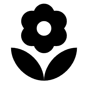 Local Florist Fill Icon from Sharp Fill - Material Symbols Set