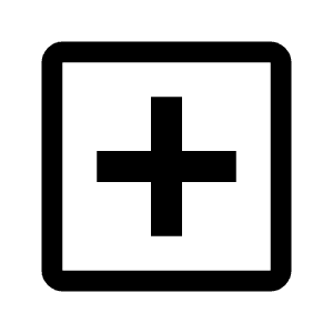 Local Hospital Icon from Outlined Line - Material Symbols Set