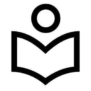 Local Library Icon from Sharp Line - Material Symbols Set