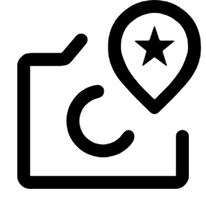 Local See Icon from Rounded Line - Material Symbols Set
