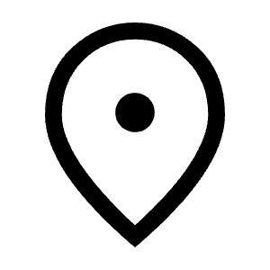 Location On Icon from Sharp Line - Material Symbols Set