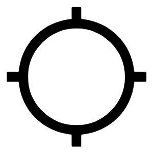 Location Searching Fill Icon from Outlined Fill - Material Symbols Set
