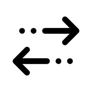 Multiple Stop Fill Icon from Rounded Fill - Material Symbols Set