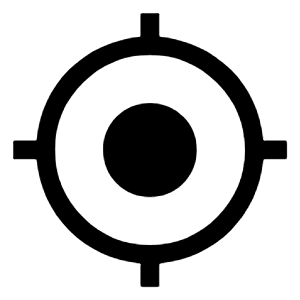 My Location Fill Icon from Outlined Fill - Material Symbols Set
