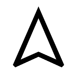 Navigation Icon from Outlined Line - Material Symbols Set
