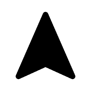 Navigation Fill Icon from Rounded Fill - Material Symbols Set