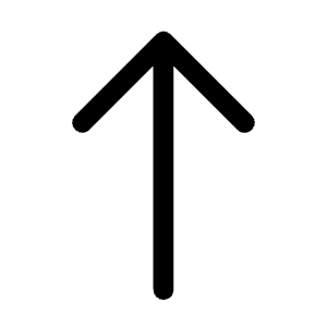 North Icon from Rounded Line - Material Symbols Set