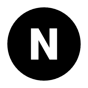 North Circle Fill Icon from Outlined Fill - Material Pro Free Set