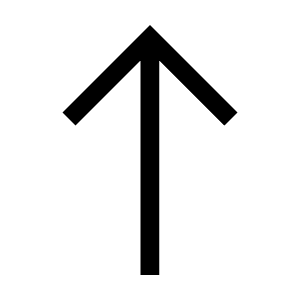 North Fill Icon from Outlined Fill - Material Symbols Set