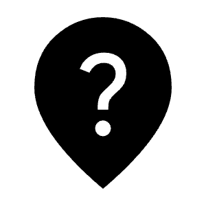 Not Listed Location Fill Icon from Outlined Fill - Material Symbols Set