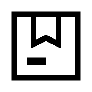 Package Icon from Sharp Line - Material Symbols Set