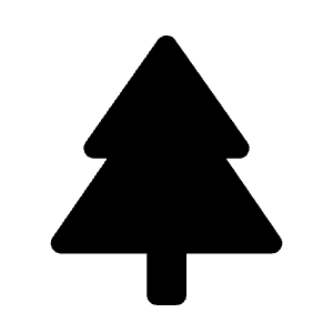 Park Fill Icon from Rounded Fill - Material Symbols Set