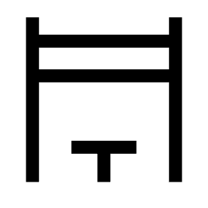 Pergola Icon from Sharp Line - Material Symbols Set