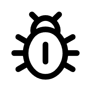 Pest Control Fill Icon from Rounded Fill - Material Symbols Set