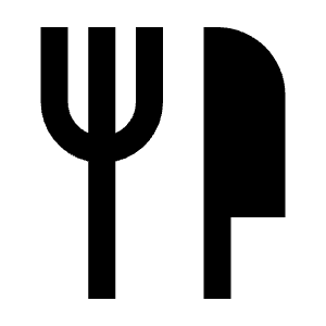 Restaurant Fill Icon from Sharp Fill - Streamline Material Free Set