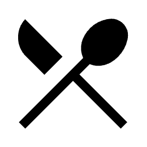 Restaurant Menu Icon from Outlined Line - Material Symbols Set