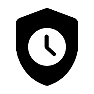 Safety Check Fill Icon from Rounded Fill - Material Symbols Set
