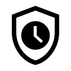 Safety Check Icon from Outlined Line - Material Symbols Set