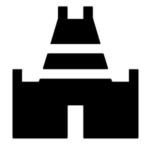 Temple Hindu Fill Icon from Outlined Fill - Material Symbols Set