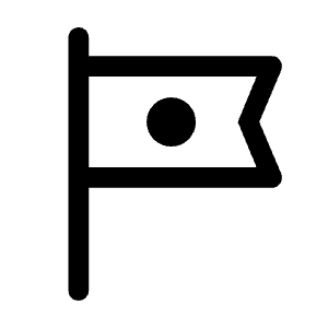 Tour Icon from Rounded Line - Material Symbols Set