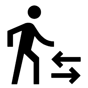 Transfer Within A Station Icon from Outlined Line - Material Symbols Set